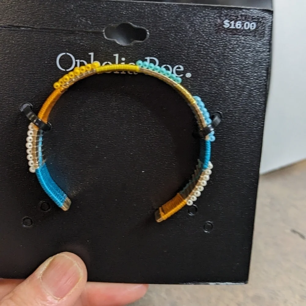 Ophelia Roe Multi Color and Texture Cuff - Picture 4 of 6